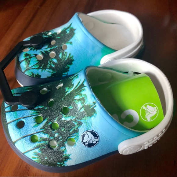 crocs infants crocband clog